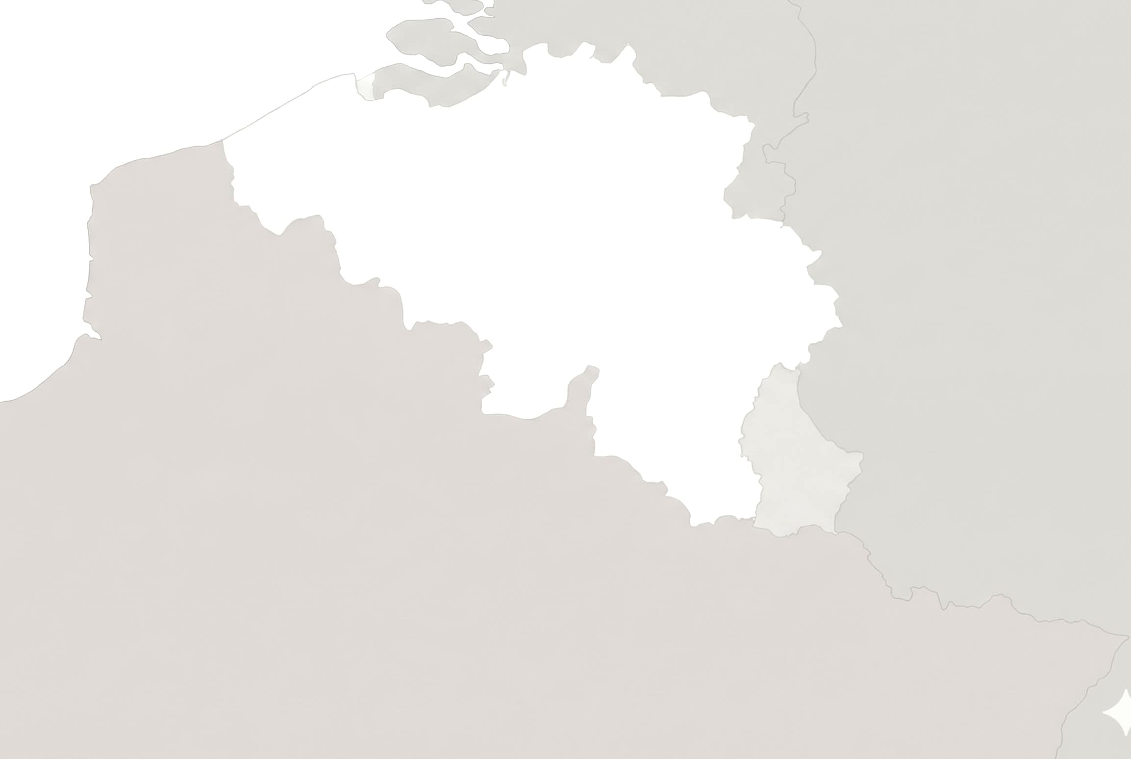 Carte des régions desservies par Skywatt : France et Luxembourg